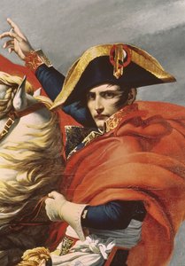 Napoléon (1769-1821) traversant les Alpes le 20 mai 1800, 1802